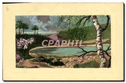 Cartes postales Fantaisie Illustrateur Paysage