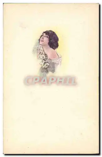 Cartes postales Fantaisie Illustrateur Femme