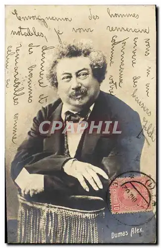 Cartes postales Alexandre Dumas