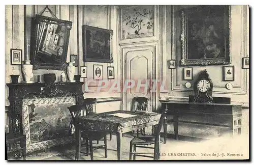 Ansichtskarte AK Les Charmettes Chambre de JJ Rousseau