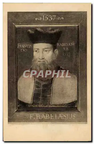 Cartes postales Faculte de Medecine Portrait de Rabelais