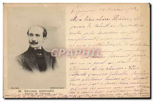 Cartes postales Edmond Rostand Auteur de l&#39Aiglon