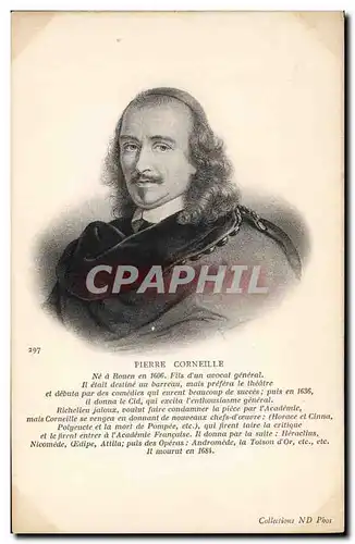 Ansichtskarte AK Pierre Corneille