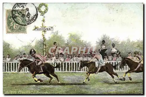 Cartes postales Equitation Hippisme Cheval Enfants Bebes