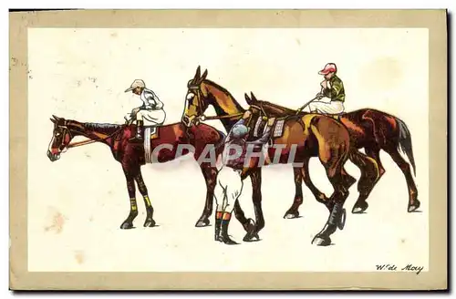 Ansichtskarte AK Equitation Hippisme Cheval