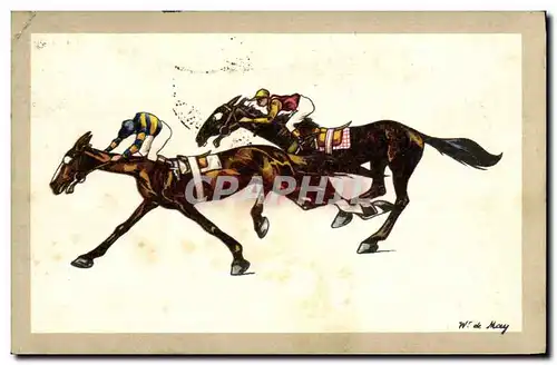 Cartes postales Equitation Hippisme Cheval