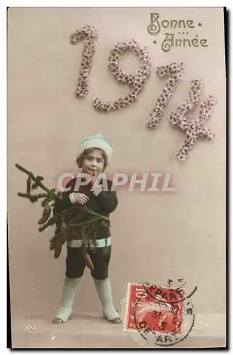 Cartes postales Fantaisie Annee 1914 Enfant