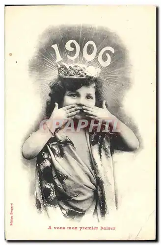 Cartes postales Fantaisie Annee 1906 Enfant