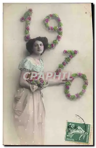 Cartes postales Fantaisie Annee 1910 Femme