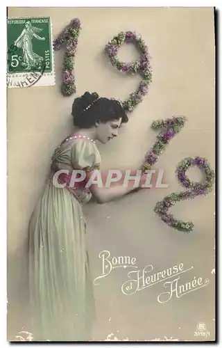 Cartes postales Fantaisie Annee 1912 Femme