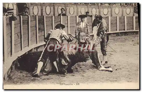 Cartes postales Corrida Course de Taureaux La puntilla