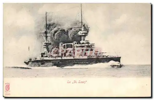 Cartes postales Bateau de Guerre Le St louis