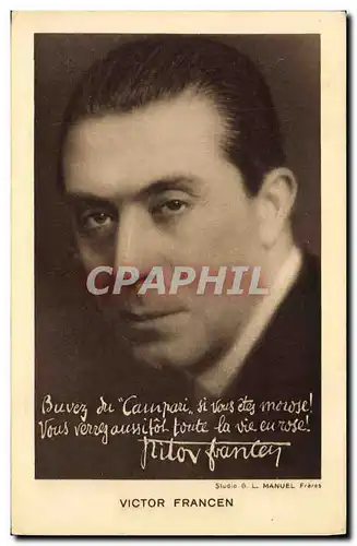 Moderne Karte Cinema Victor Francen