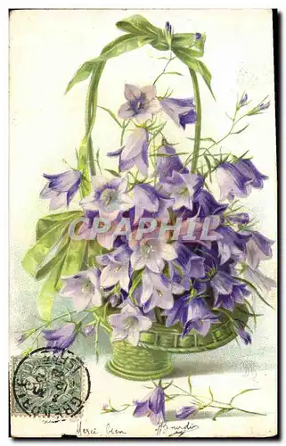 Cartes postales Fantaisie Fleurs