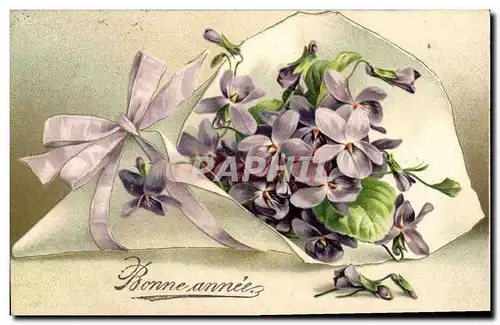 Cartes postales Fantaisie Fleurs