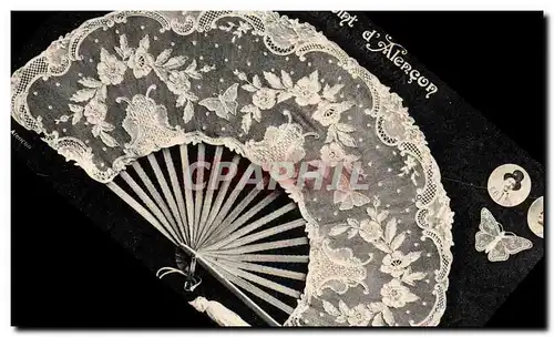 Cartes postales Folklore Dentelle Dentelliere Point d'Alencon