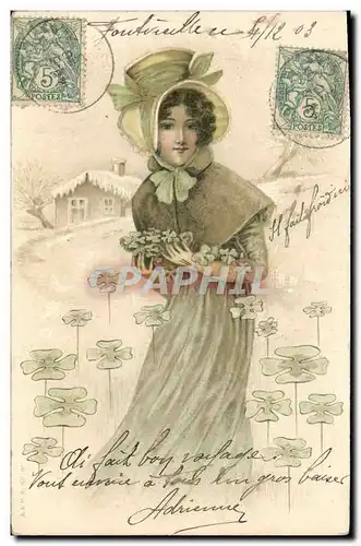 Cartes postales Fantaisie Femme