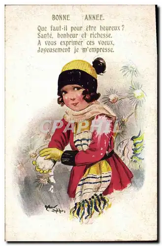 Ansichtskarte AK Fantaisie Enfant Bataille de boules de neige