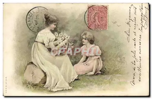 Cartes postales Fantaisie Femme