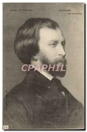 Cartes postales Musee de Versailles De Musset par Landelle