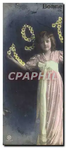 Ansichtskarte AK Fantaisie Fleurs Annee 1910 Enfant