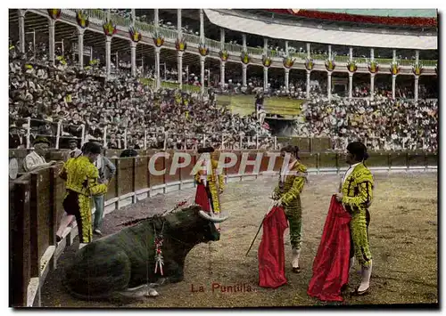 Cartes postales Corrida Course de taureaux La puntilla