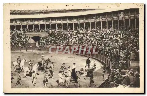 Cartes postales Corrida Course de taureaux