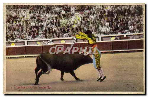Cartes postales Corrida Course de taureaux