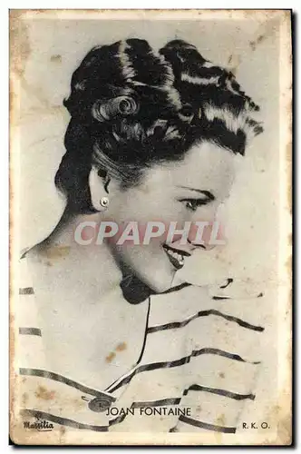 Cartes postales moderne Cinema Joan Fontaine