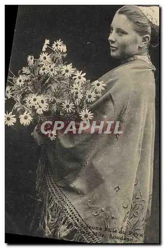 Cartes postales Folklore Jeune fille du pasy d&#39Uzy Loudeac