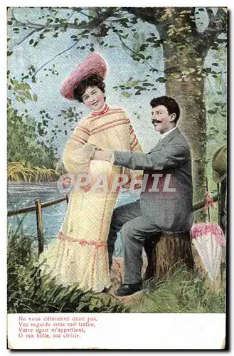 Cartes postales Fantaisie Femme