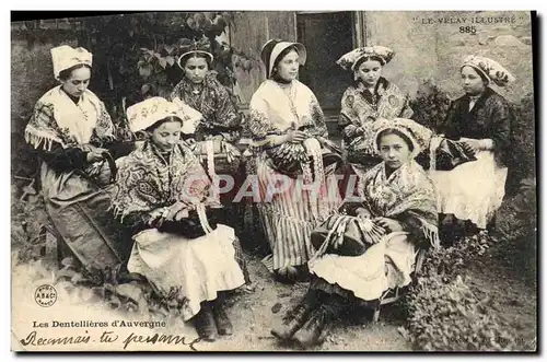 Ansichtskarte AK Dentelle Dentelliere Le Velay Les Dentellieres d&#39Auvergne