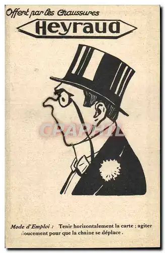 CARTE SYSTEME Fantaisie chaussures Heyraud