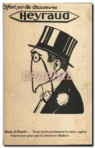 CARTE SYSTEME Fantaisie chaussures Heyraud