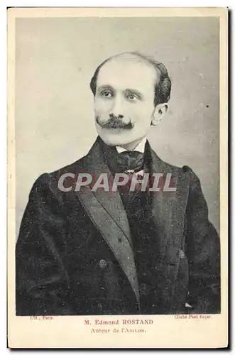 Cartes postales Edmond Rostand Auteur de l&#39Aiglon