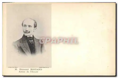 Cartes postales Edmond Rostand Auteur de l&#39Aiglon