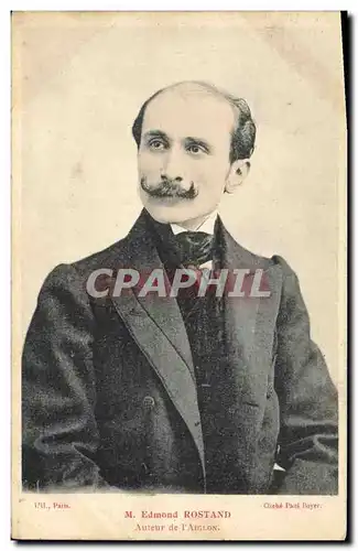 Ansichtskarte AK Edmond Rostand Auteur de l&#39Aiglon