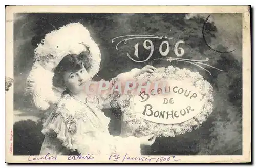 Cartes postales Fantaisie Femme Annee 1906