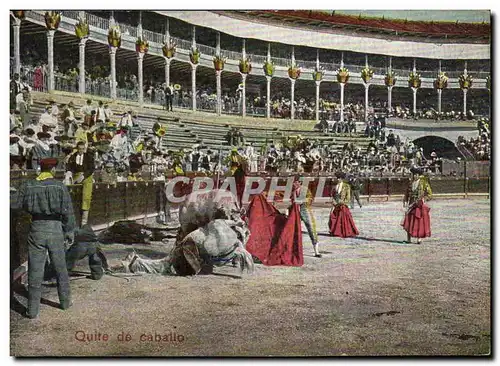 Cartes postales Corrida Course de taureaux Quite de Cabatio