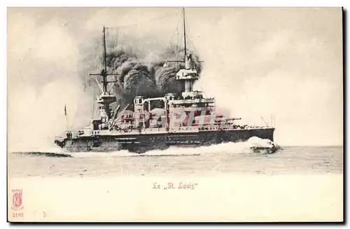 Ansichtskarte AK Bateau de Guerre Le Saint Louis