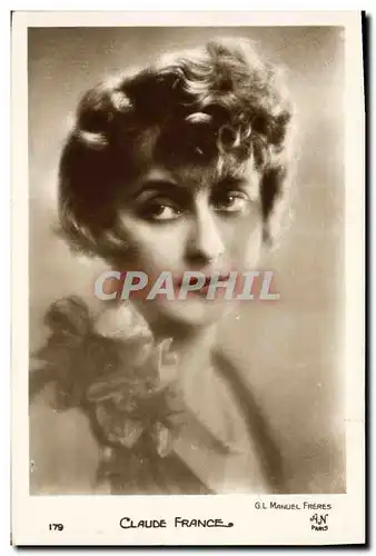 Moderne Karte Cinema Claude France