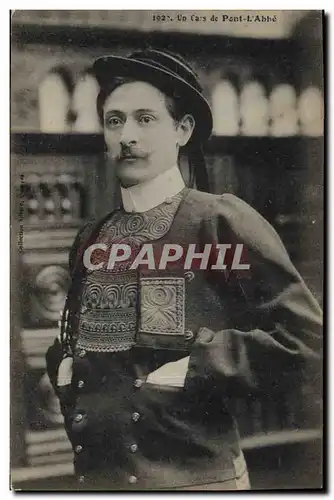 Cartes postales Folklore Un gars de Pont L'Abbe