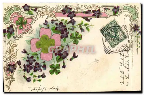 Cartes postales Fantaisie Fleurs