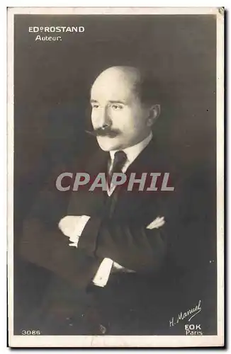 Cartes postales Edmond Rostand Auteur