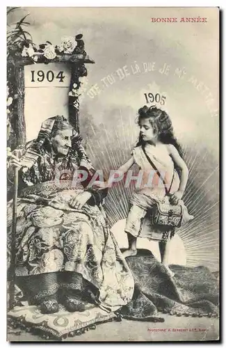 Cartes postales Fantaisie Fleurs Annee 1904 1905 Femme Enfant
