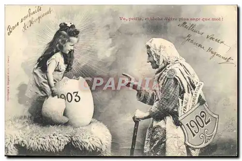 Cartes postales Fantaisie Enfant Annee 1902 1903