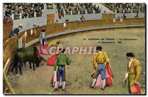 Cartes postales Corrida Course de taureaux La puntilla