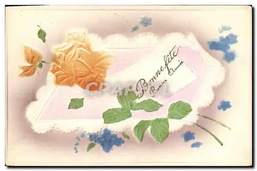 Cartes postales Fantaisie Fleurs