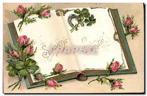 Cartes postales Fantaisie Fleurs