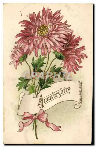 Cartes postales Fantaisie Fleurs